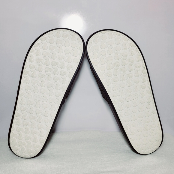 Tory Sport Mens Size 10M  Navy Blue Slides. - Picture 6 of 11